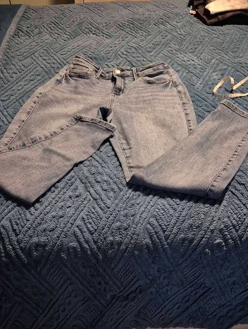 Judy Blue Boyfriend Fit Midrise Jeans Sz 11/30 EUC Non Distressed Stretchy